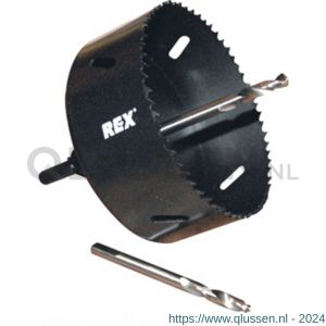 REX gatzaag bi-metaal 102 mm zeskant R3261021SET