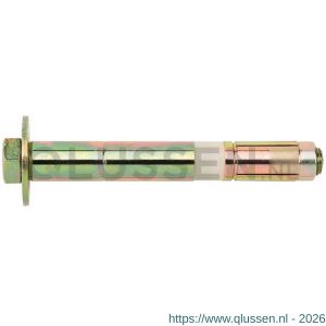 Index SL-VT krachtkeilanker M8x100 mm diameter 12 mm geelverzinkt ETA optie 7 IXSLVT08100