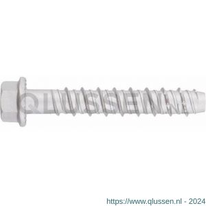 Index TH-E betonschroefanker zeskant 10x80 mm diameter 10 mm Atlantis optie 1 IXTHE10080