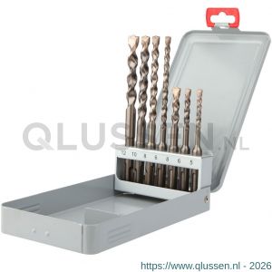 Diager Twister-Plus betonboorset 7 stuks in cassette 14400010