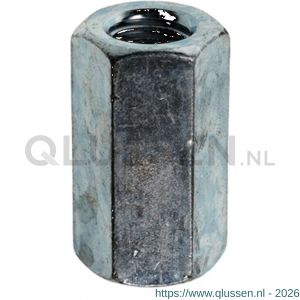 Steelies Ultimate zeskantverbindingsmoer M6 SW10x30 mm RVS A2 93600600301