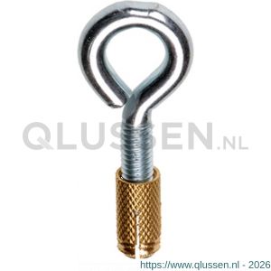 Steelies Ultimate spreidplug M6 8x22 mm messing met schroefoog M6x20 mm K1900600222