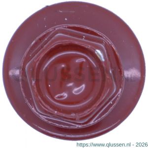 Steelies Ultimate boorschroef 4,8x28 mm EPDM ring diameter 14 mm RAL 8012 5801048028R8012