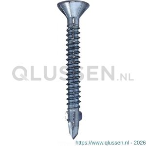 Steelies Ultimate vleugelteksschroef 5,5x38 mm verzonken kop Pozidriv PZ 3 verzinkt 3E010550381