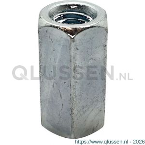 Steelies Ultimate zeskantverbindingsmoer DIN 6334 M6 SW10x18 mm RVS A2 92600600181