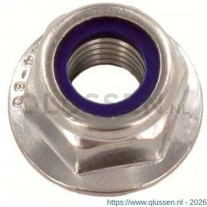 Steelies Ultimate flensmoer nyloc DIN 6926 M4 RVS A4 9E700400001