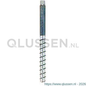 Steelies Ultimate betonschroefanker buitendraad 6x100 mm diameter 6 mm verzinkt M8010601001