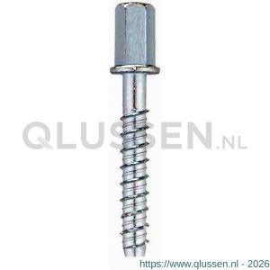 Steelies Ultimate betonschroefanker binnendraad 6x55 mm diameter 6 mm verzinkt M9010600551