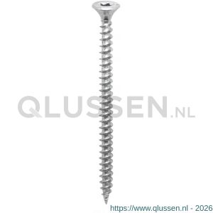 Steelies Ultimate Basic spaanplaatschroef 4,0x25 mm verzonken kop VK Torx T 20 verzinkt C2010400251