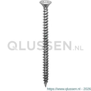 Steelies Ultimate Basic spaanplaatschroef 4,0x25 mm verzonken kop VK Torx T 20 verzinkt C2010400251