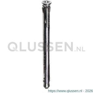Steelies Ultimate kozijnplug met conus 10x132 mm platte kop Pozidriv staal K3110101321