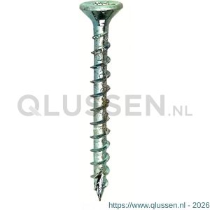 Steelies Ultimate Basic spaanplaatschroef 6,0x60 freesribben mm Torx T 30 verzinkt C2010600601