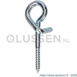 Steelies Ultimate veiligheidsschommelhaak 11,8x140x26 mm hout verzinkt QK111181401