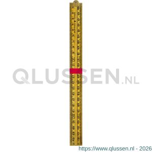 Schuil timmermans duimstok opdruk hout 50 cm mm-cm 1518