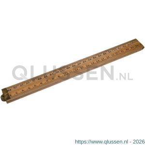 Schuil duimstok ramin hout 1 m mm-cm 1516