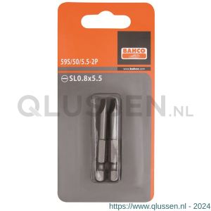 Bahco 59S/50 2P bit zaagsnede 1/4 inch 50 mm 0.8-3.4 inch 2 delig 59S/50/4.0-2P