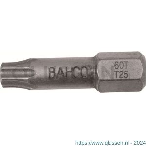 Bahco 60T/T bit 1/4 inch 25 mm Torx T 40 torsie 10 delig 60T/T40