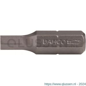 Bahco 59S/H bit 1/4 inch 25 mm HEX 3/16 inch 5 delig 59S/H3/16