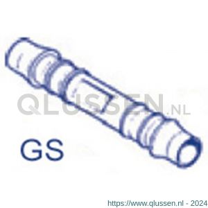 Norma slangkoppeling Normaplast Push-On slangconnector GS 3 mm 7508900003