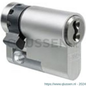 Evva profielcilinder half 3KS SKG*** 9/67=76 mm keersleutel plan messing vernikkeld HZ /67-3KS-SKG***-HS