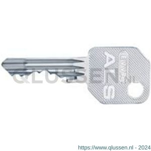 Evva nieuw zilver sleutel geleverd bij 1e aankoop van een nieuw systeem SL-FPS