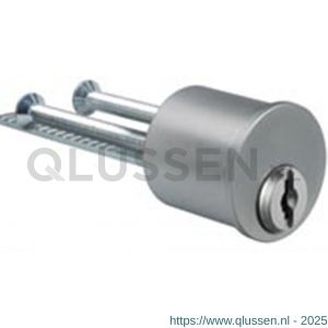 Evva buitencilinder MCS SKG*** diameter 28 mm keersleutel verschillend sluitend messing vernikkeld AZI-MCS-SKG***-NI