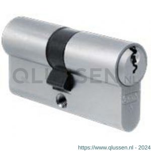 Evva profielcilinder dubbel NL SKG** 36/76=112 mm stiftsleutel conventioneel plan messing vernikkeld DZ 36/76-NL-SKG**-HS