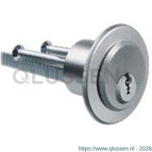 Evva buitencilinder Oostenrijkse maat TSC diameter 28 mm stiftsleutel conventioneel verschillend sluitend messing vernikkeld AZ-TSC-NI