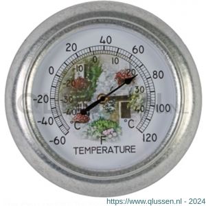 Talen Tools thermometer analoog rond 25 cm K2270
