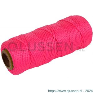 Talen Tools uitzetkoord roze 1,5 mm 50 m high quality MKR50