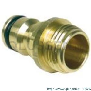 Talen Tools kraannippel met uitwendige draad 1/2 inch messing op kaart RK2411BL