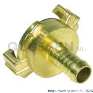 Talen Tools GK-snelkoppeling met slangtule diameter 12-15 mm messing op kaart RK5010BL
