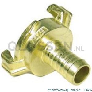 Talen Tools GK-snelkoppeling met slangtule diameter 18-23 mm messing op kaart RK5030BL
