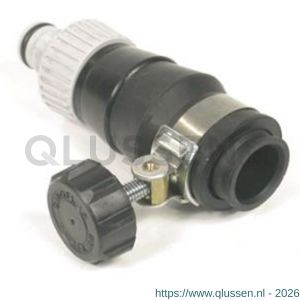 Talen Tools rubberen kraankoppeling met nippel PVC RS4970