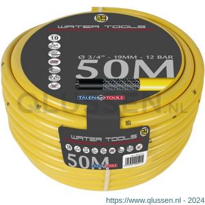 Talen Tools getricoteerde gele slang High Twist Resistant System 3/4 inch 100 m RS4275+