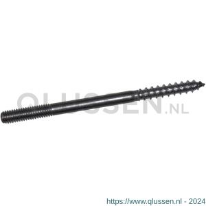 GebuVolco 073 stokeind zonder zeskant M4x40 mm ijzer gegalvaniseerd 073.04040.1020