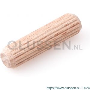 Homefix houten deuvel 8x35 mm blister 25 stuks 6701.30.00020
