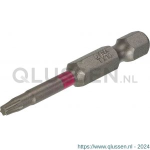 Dynaplus schroefbit 50 mm Torx TX 10 roze blister 5 stuks 8938.00.20010