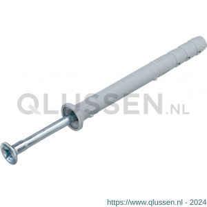 Rawl nagelplug nylon met trompetkraag 5x50 mm 100 stuks R22-N-05L050