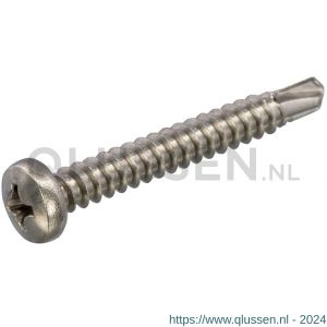 Hoenderdaal plaatschroef zelfborend RVS A2 cilinderkop CK Phillips PH 2 DIN 7504N 3.5x19 mm 200 stuks 0336.30.16920