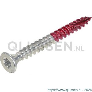 Rotadrill assortimentskoffer staal verzinkt VZ platkop PK Torx TX met pluggen 494.000.002