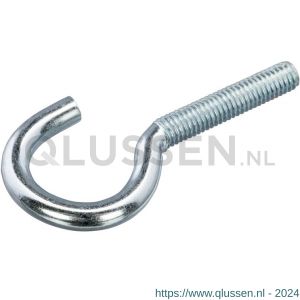 Hoenderdaal schroefhaak staal verzinkt VZ M6x60x16 mm 100 stuks 8201.01.21001