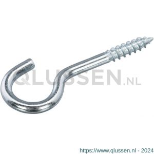 Hoenderdaal schroefhaak staal verzinkt VZ 2.00x10/20 mm 100 stuks 8201.01.02001