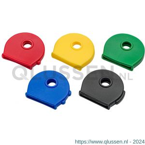 Homefix sleutelkap diverse kleuren rond blister 5 stuks 6701.30.61020
