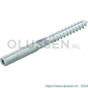 Hoenderdaal stokeind staal verzinkt VZ Torx TX 25 M8x50 mm 100 stuks 8648.01.24501