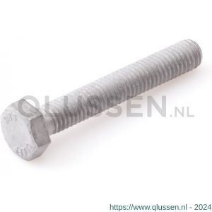 Hoenderdaal tapbout staal thermisch verzinkt 8.8 SW 19 ISO passend DIN 933 M12x25 mm 100 stuks 1840.03.73101