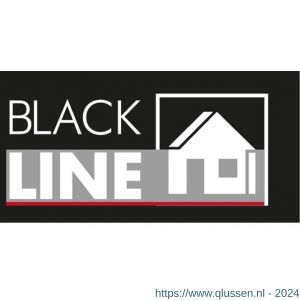 Blackline dopmoer HCP zwart DIN 1587 M8 blister 25 stuks 6901.13.20080