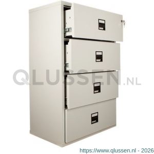 De Raat Security ladekast brandwerend FireKing Lateral MLT 4 3857-C 041010505