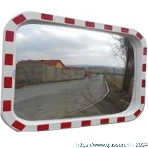 De Raat Security verkeers veiligheids spiegel acryl rechthoekig 600x800 mm 270011700