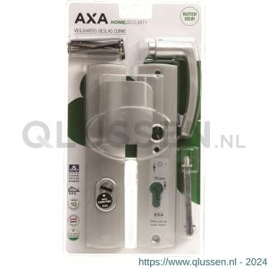 AXA Curve Plus veiligheidsbeslag D-duwer met Blok PC 55 PC 72 anti-kerntrek 6665-35-11/BL72